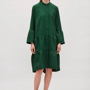 COS - Shirt Dress with Gathered Detail